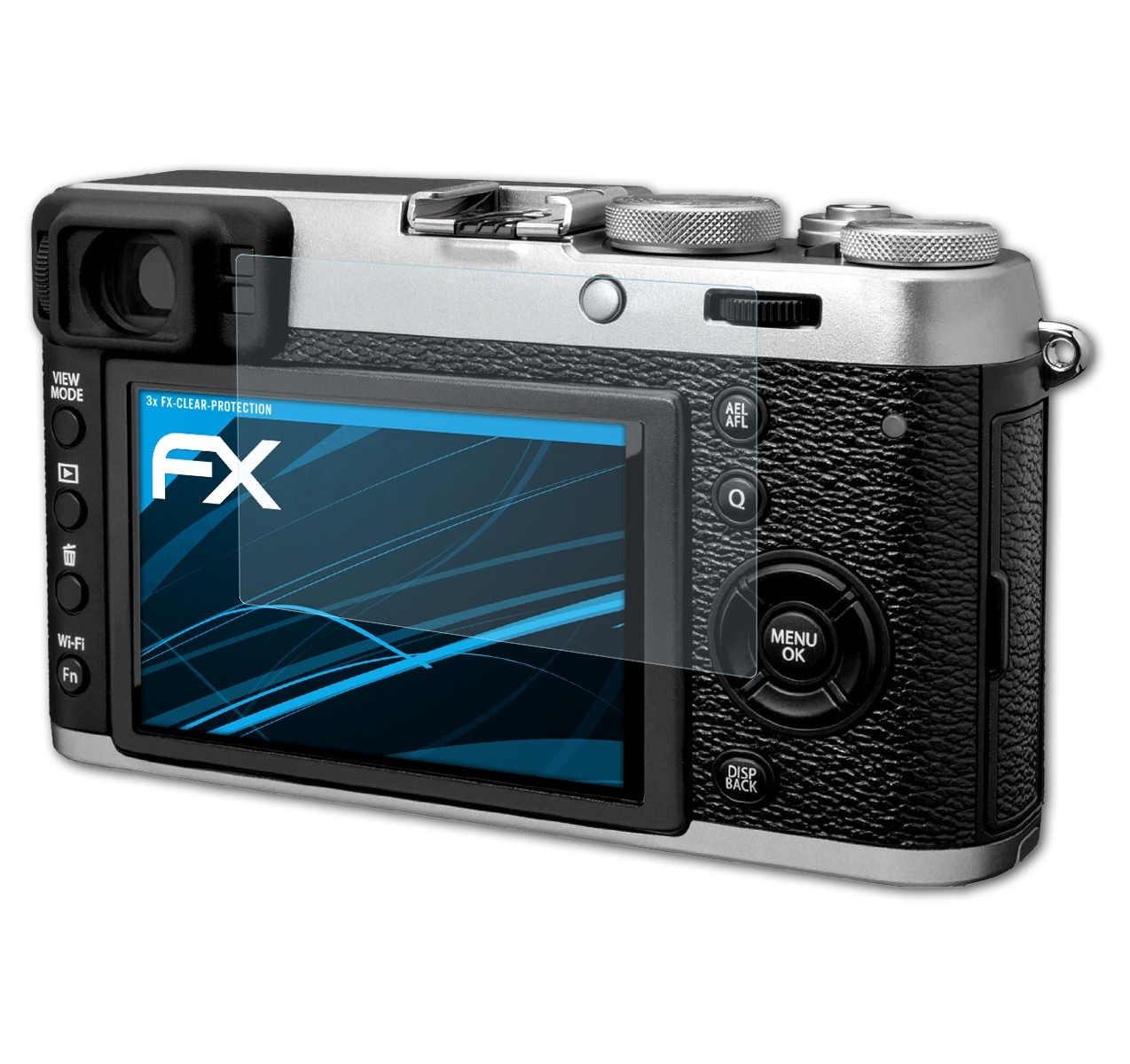 FX-Clear Displayschutz(für 3x X100T) ATFOLIX Fujifilm
