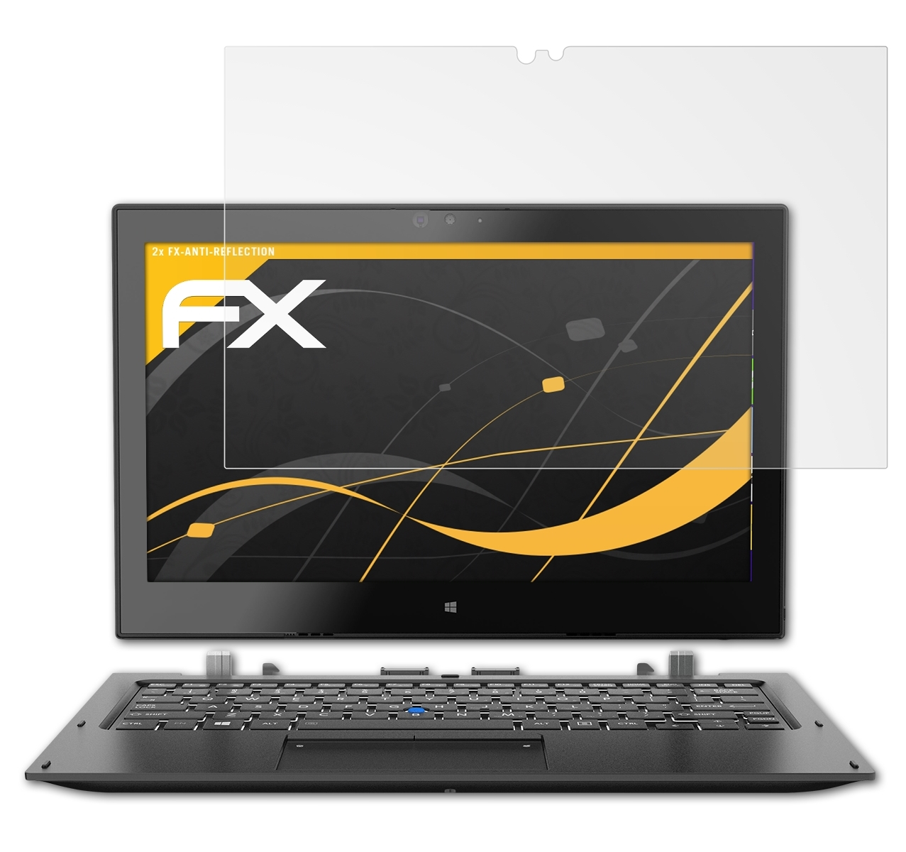 ATFOLIX 2x FX-Antireflex Portege Toshiba Z20t-B-103) Displayschutz(für