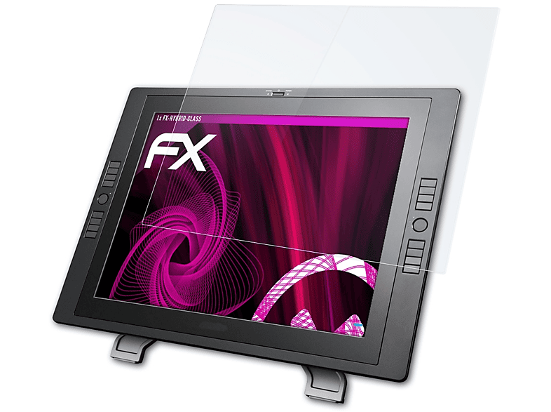 ATFOLIX FX-Hybrid-Glass Schutzglas(für Wacom CINTIQ 21UX (2 Generation))