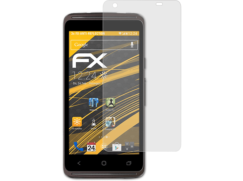 ATFOLIX 3x FX-Antireflex Displayschutz(für Acer Liquid Z410)