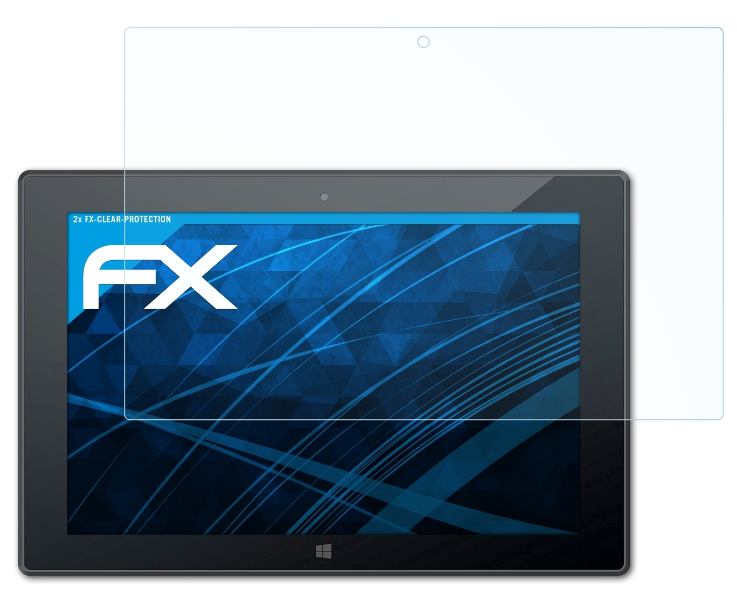 Odys ATFOLIX 2x FX-Clear plus 9 Wintab 3G) Displayschutz(für