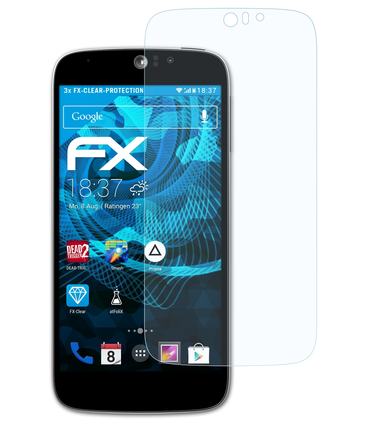 ATFOLIX 3x FX-Clear Jade Z (Plus)) Displayschutz(für Liquid Acer