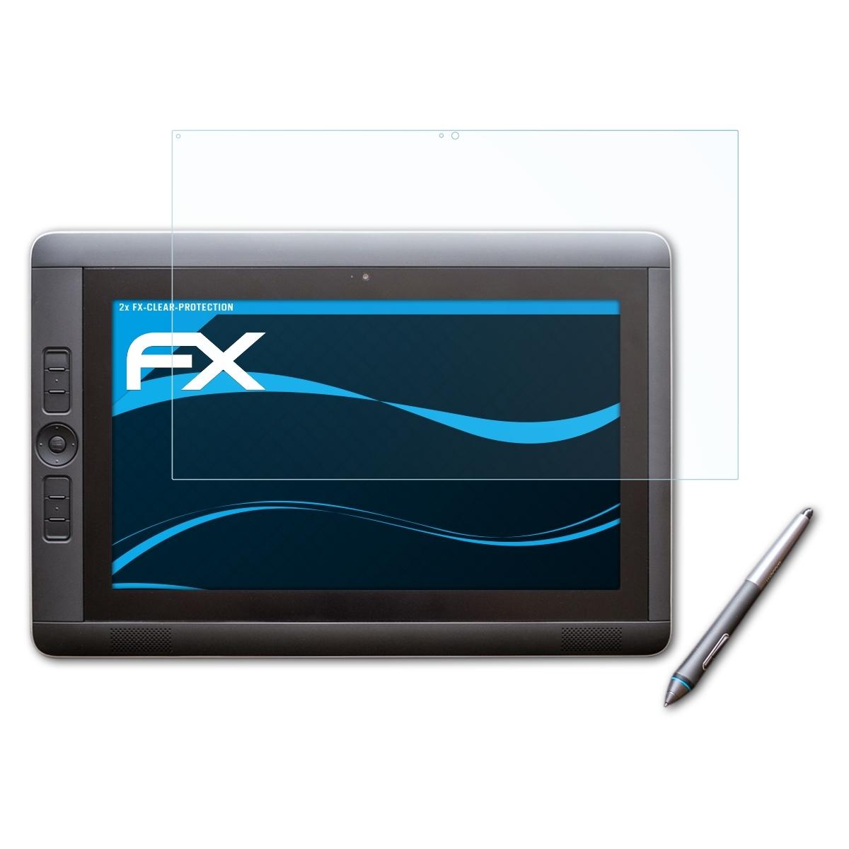ATFOLIX 2x FX-Clear Displayschutz(für 2) Companion CINTIQ Wacom