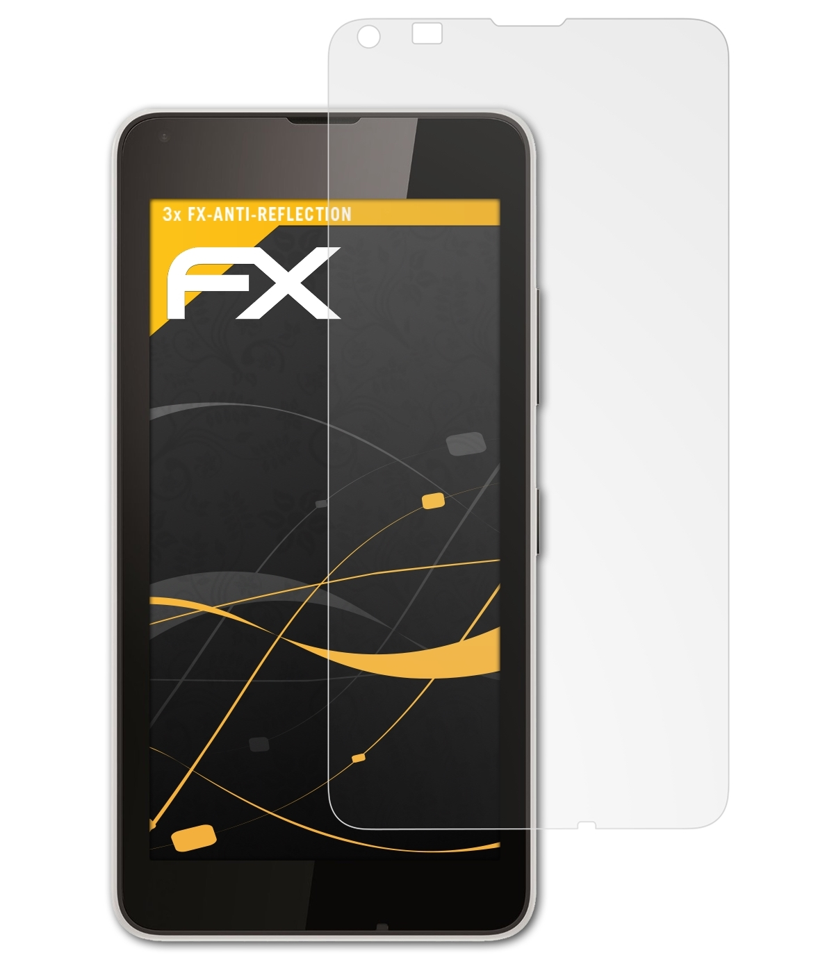 ATFOLIX 3x FX-Antireflex 640) Displayschutz(für Lumia Microsoft