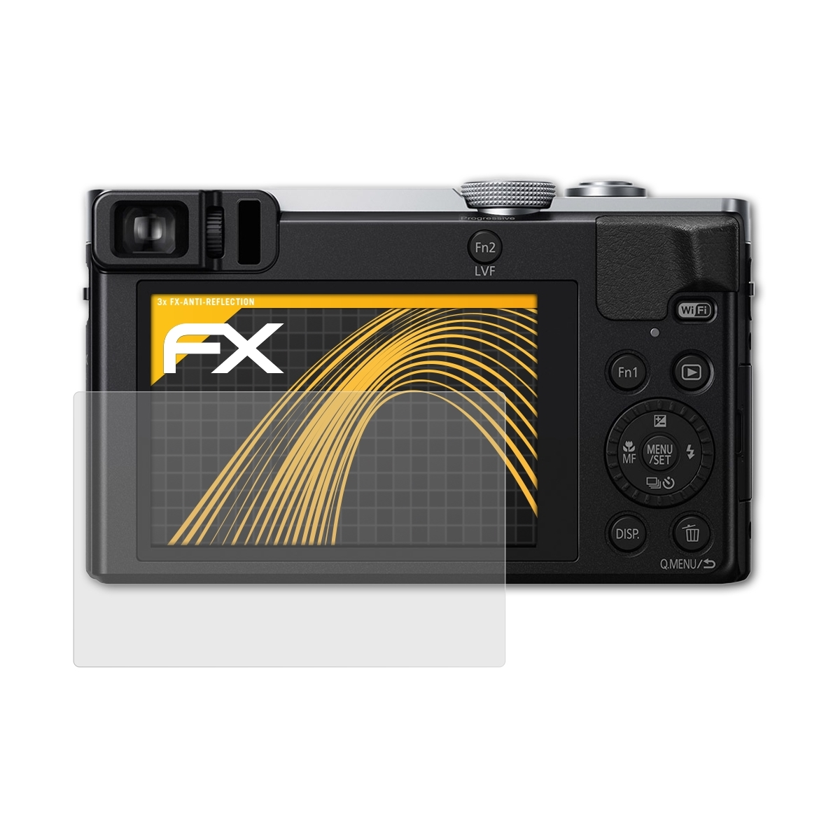 Panasonic Lumix FX-Antireflex ATFOLIX Displayschutz(für 3x DMC-TZ71)