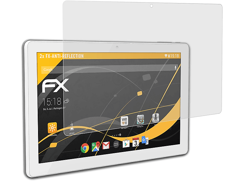 ATFOLIX 2x FX-Antireflex Displayschutz(für Archos 101 Magnus)