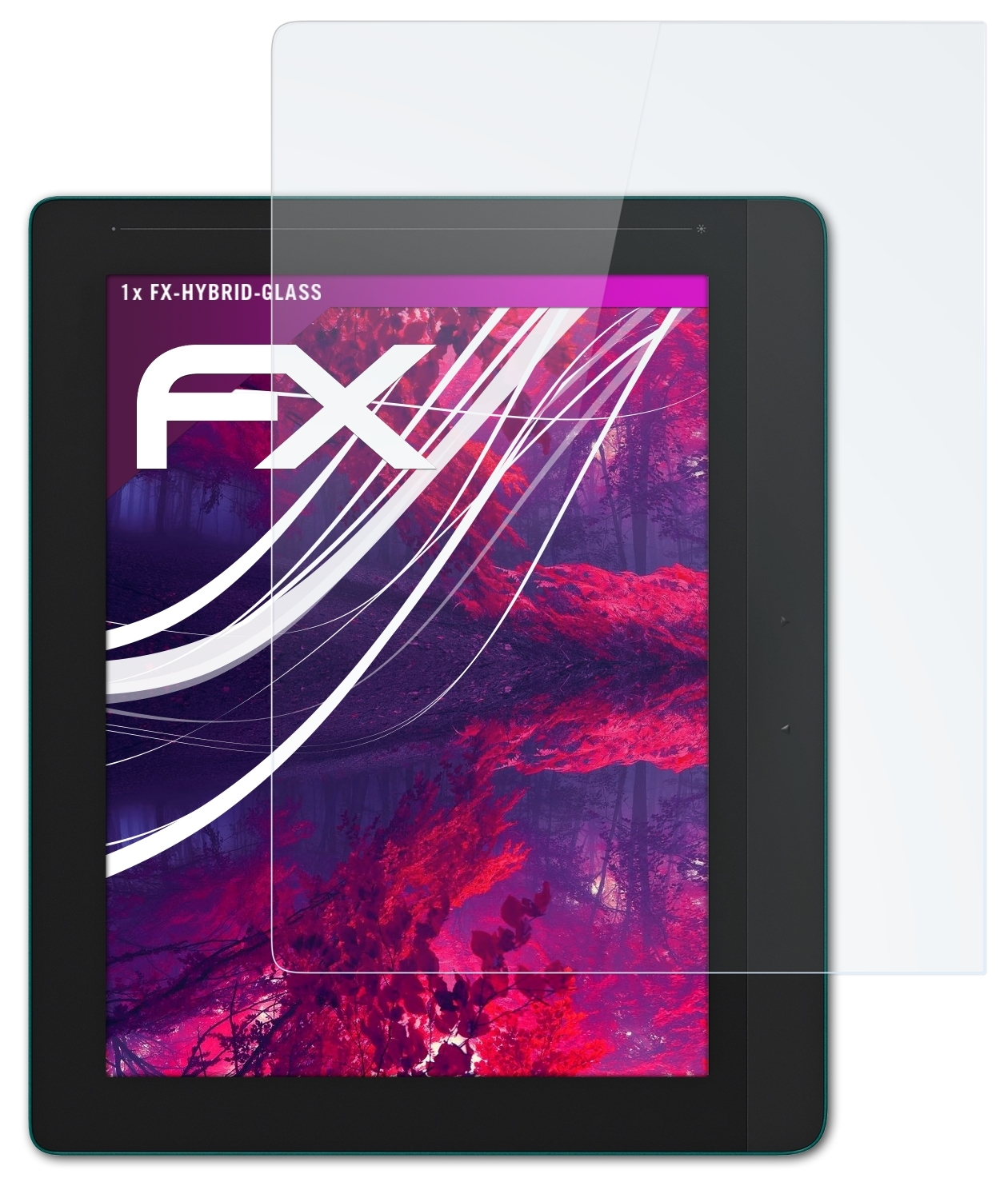 InkPad) ATFOLIX PocketBook FX-Hybrid-Glass Schutzglas(für