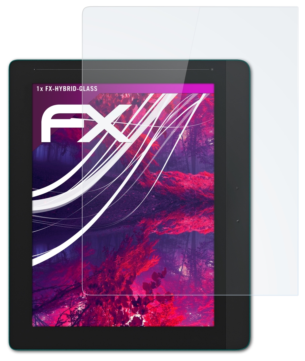 ATFOLIX FX-Hybrid-Glass Schutzglas(für PocketBook InkPad)