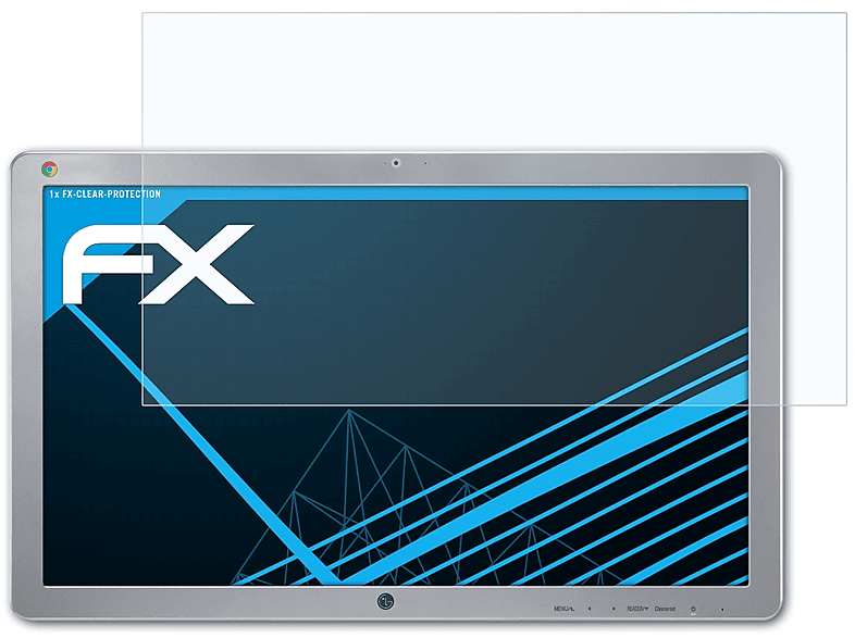 ATFOLIX FX-Clear Displayschutz(für Google ChromeBase 22CV241 (LG))