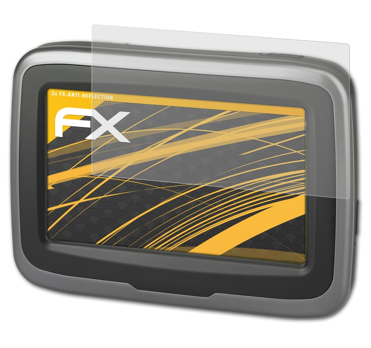 ATFOLIX 3x FX-Antireflex Displayschutz(für LMU (CE Plus)) Becker / mamba.4 LMU