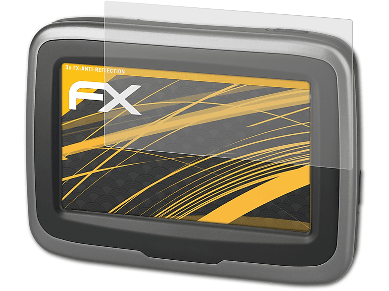 ATFOLIX 3x FX-Antireflex Displayschutz(für Becker mamba.4 (CE LMU / LMU Plus)) | Navi-Taschen & -Schutzfolien
