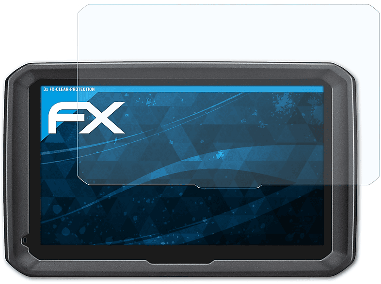 ATFOLIX 3x FX-Clear Garmin Displayschutz(für 570LMT-D) dezl