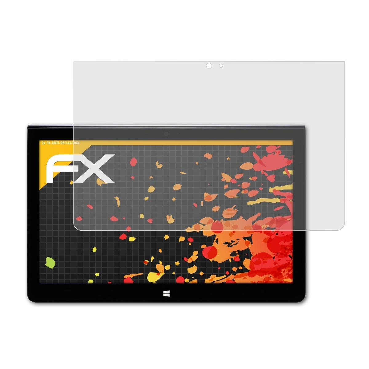 FX-Antireflex Displayschutz(für 2x Stylistic ATFOLIX Fujitsu Q704)