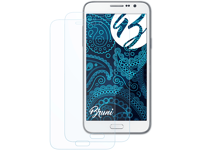 Basics-Clear Max) BRUNI Galaxy Samsung Grand 2x Schutzfolie(für
