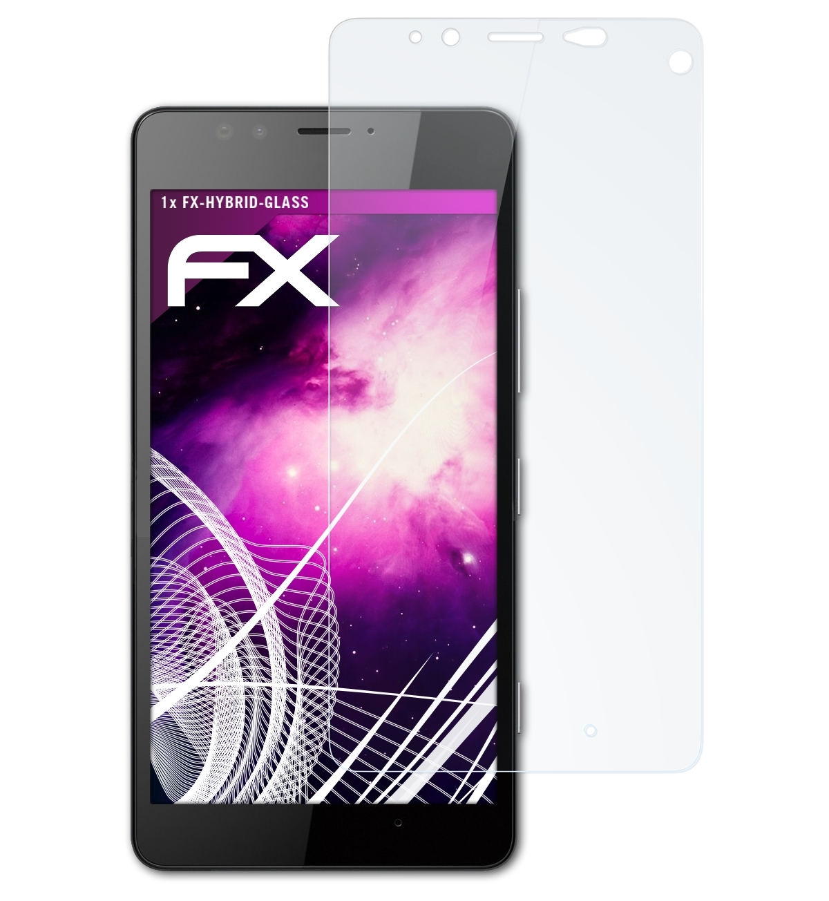 ATFOLIX FX-Hybrid-Glass Schutzglas(für 950) Microsoft Lumia