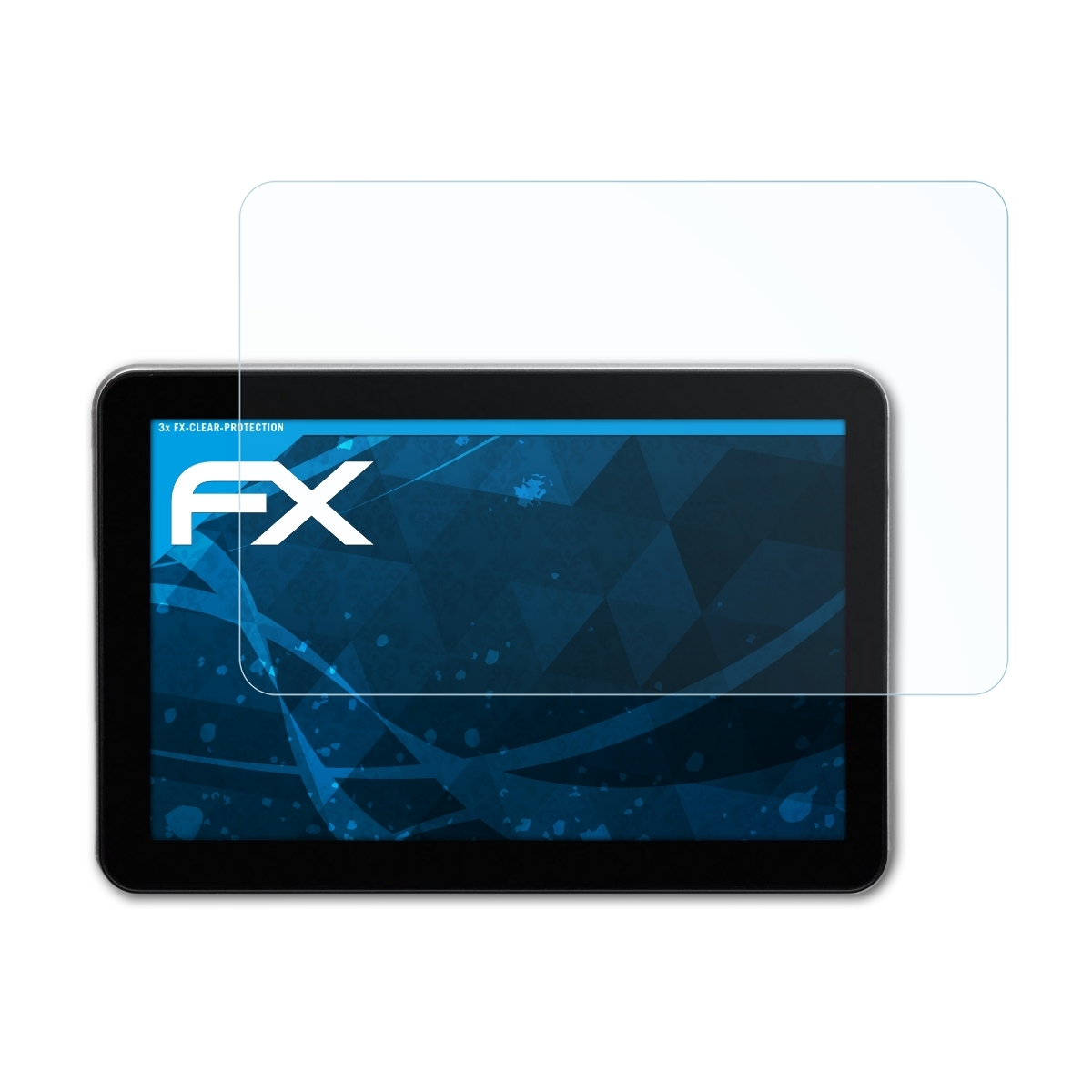 ATFOLIX 3x FX-Clear Displayschutz(für 53 CE LMU) EU Blaupunkt TravelPilot