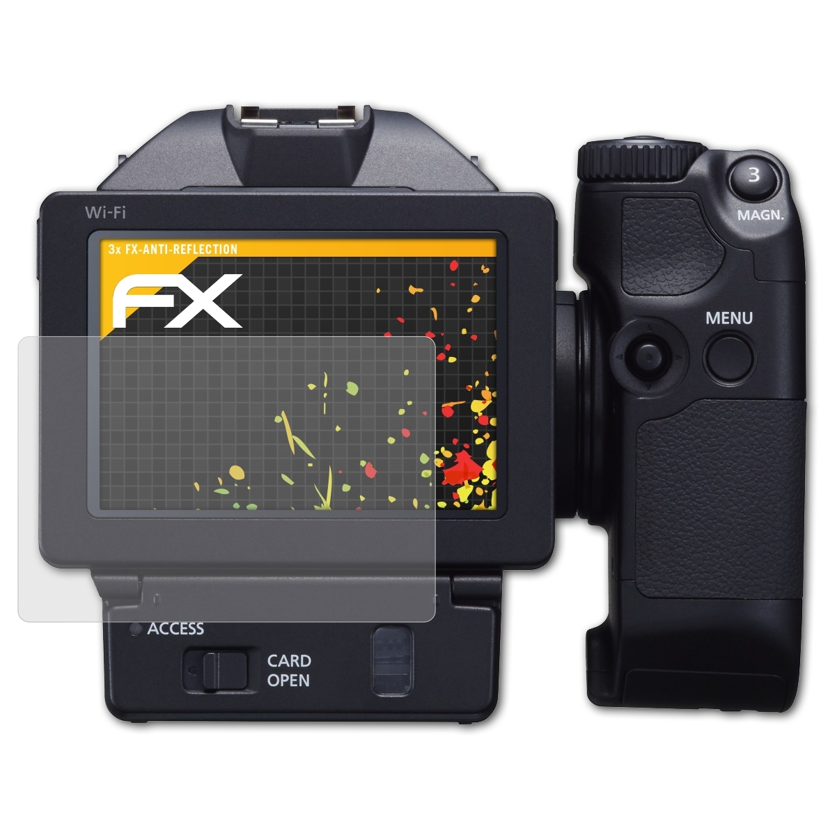 FX-Antireflex ATFOLIX Displayschutz(für XC10) 3x Canon