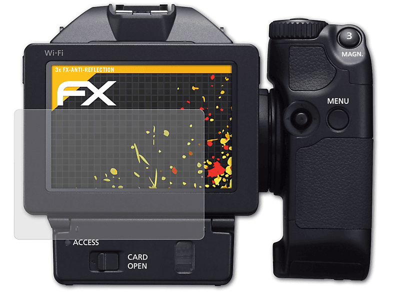 FX-Antireflex ATFOLIX Displayschutz(für XC10) 3x Canon