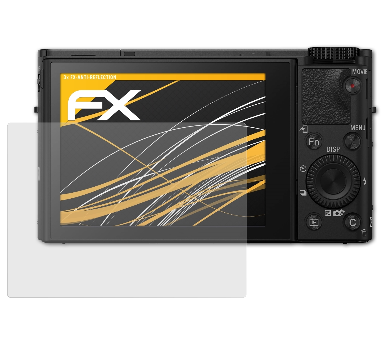 ATFOLIX 3x FX-Antireflex Displayschutz(für Sony IV) DSC-RX100