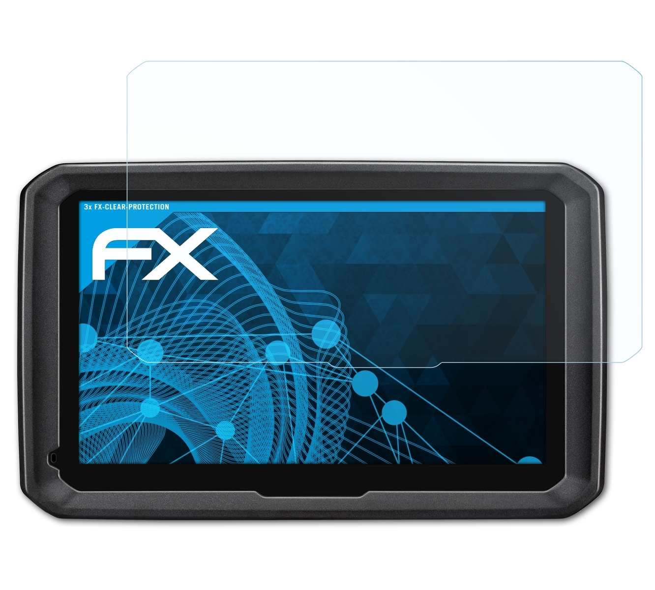 ATFOLIX 3x FX-Clear 770LMT-D) dezl Displayschutz(für Garmin