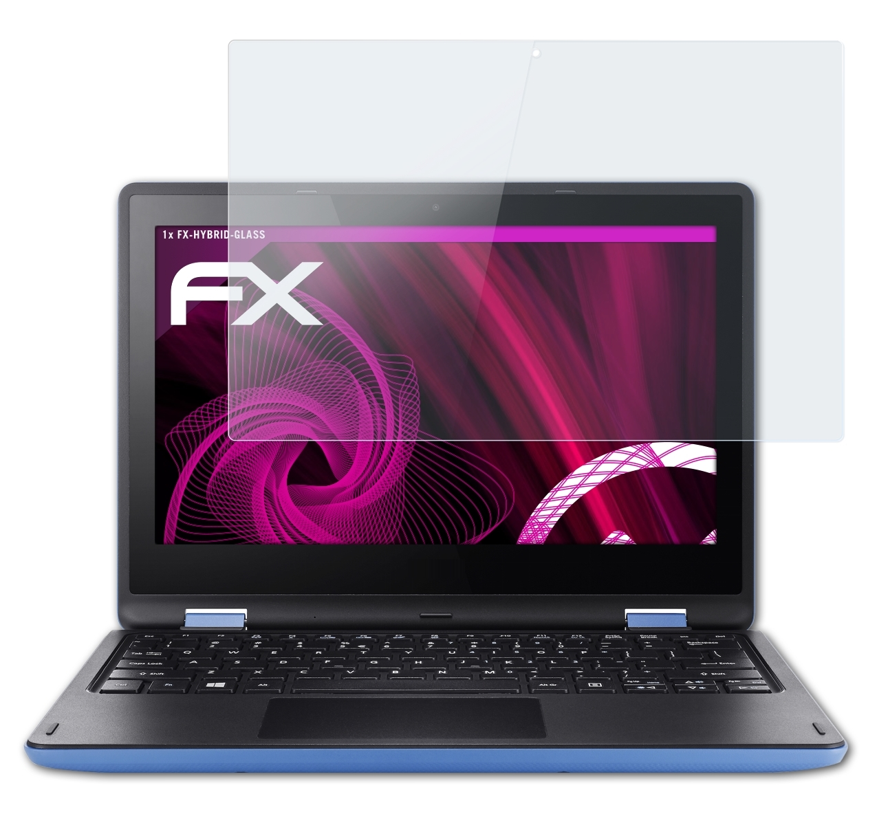 ATFOLIX FX-Hybrid-Glass Schutzglas(für Acer R11) Aspire