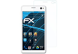 ATFOLIX 3x FX-Clear Displayschutz(für Sony Xperia C4)