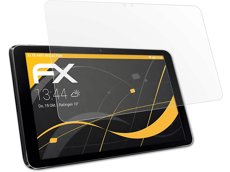 ATFOLIX 2x FX-Antireflex Displayschutz(für LG G Pad II 10.1)