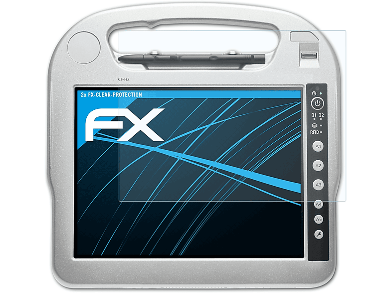 Panasonic ATFOLIX FX-Clear 2x Displayschutz(für CF-H2) ToughBook