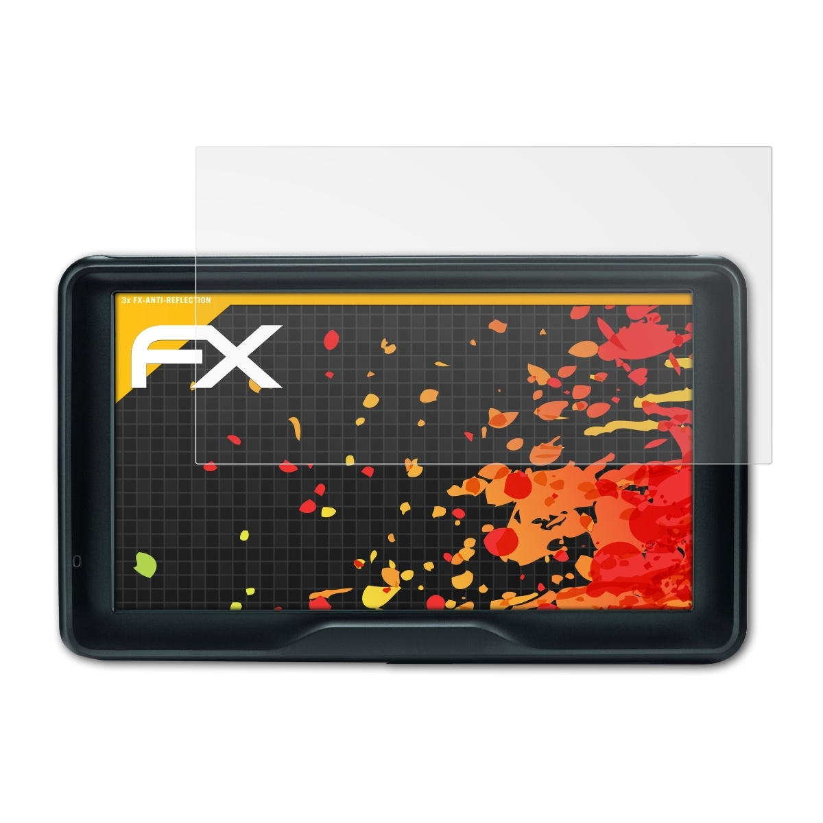 ATFOLIX 3x FX-Antireflex Displayschutz(für Garmin Camper 760LMT-D)