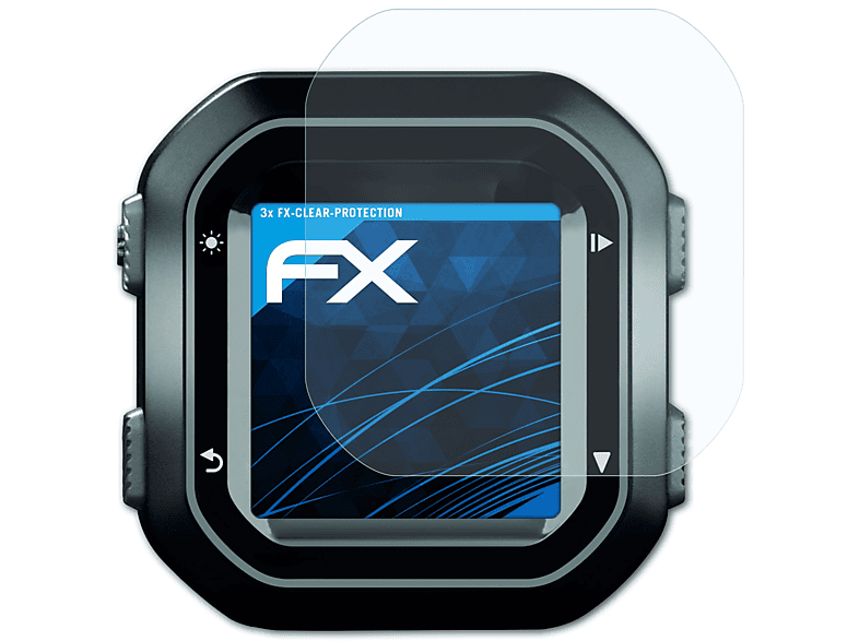 FX-Clear ATFOLIX Edge Garmin Displayschutz(für 3x 20/25)