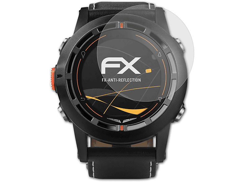 ATFOLIX 3x FX-Antireflex Displayschutz(für Garmin D2) | Smartwatch Schutzfolien & Gläser