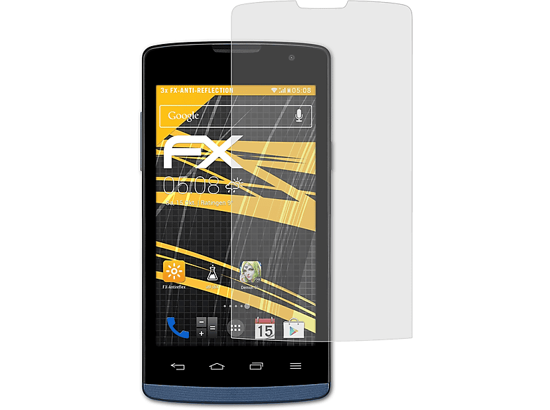 ATFOLIX 3x FX-Antireflex Displayschutz(für LG Joy) | Displayschutzfolien & Gläser
