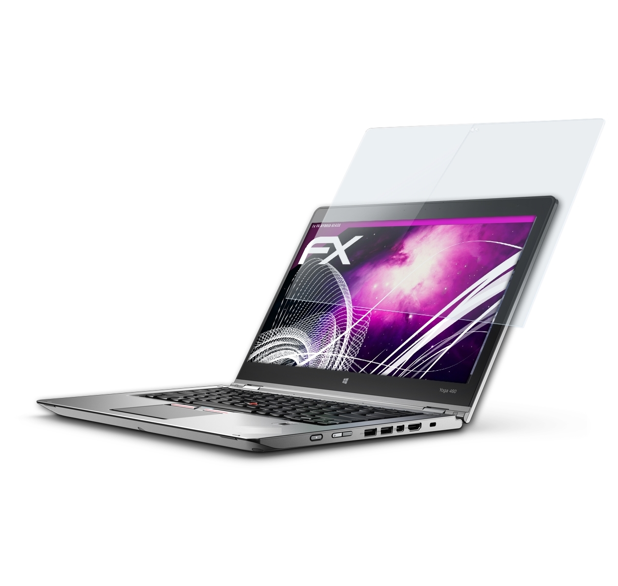 FX-Hybrid-Glass Yoga 460) Lenovo ATFOLIX ThinkPad Schutzglas(für