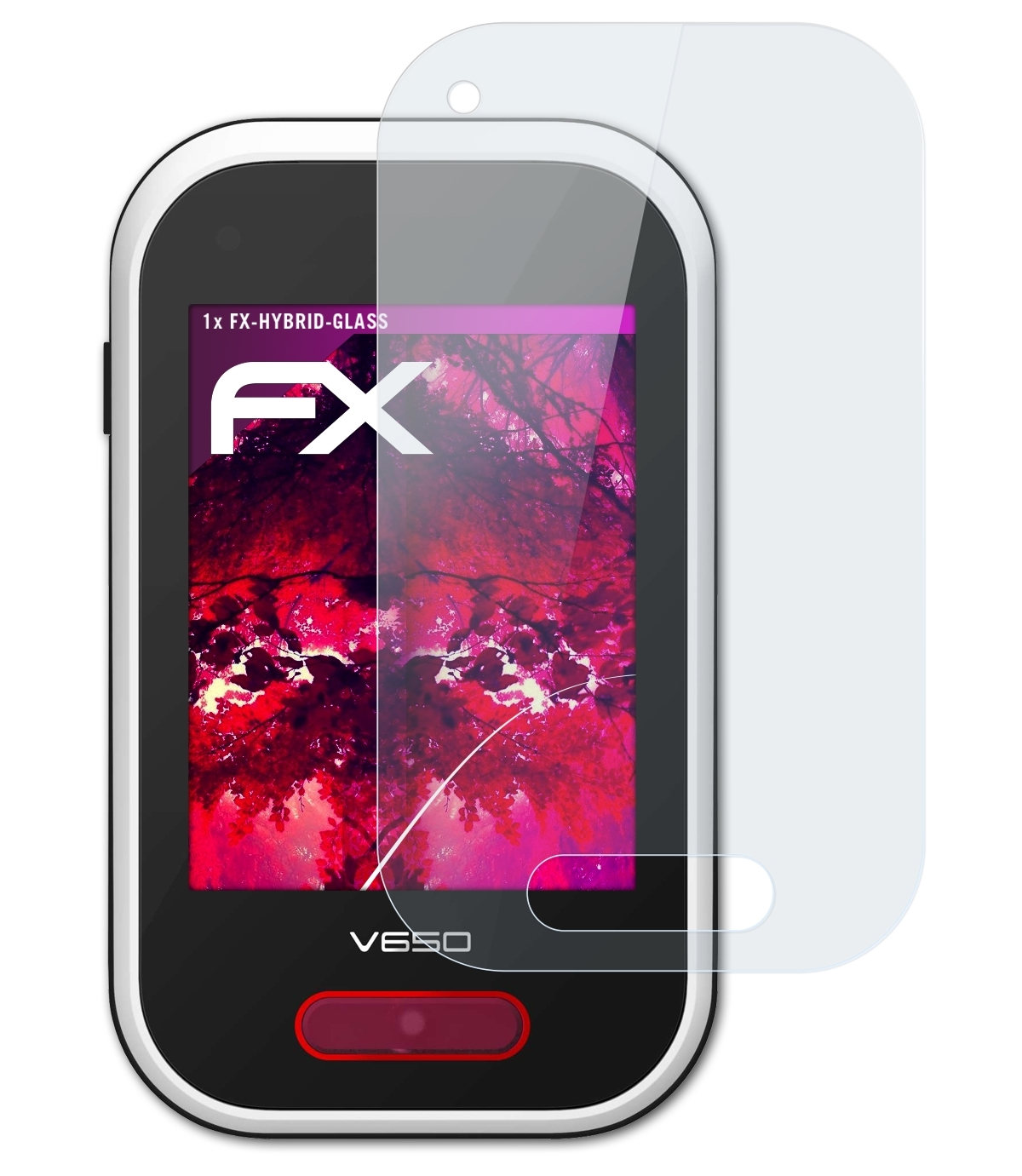 ATFOLIX FX-Hybrid-Glass Schutzglas(für Polar V650)