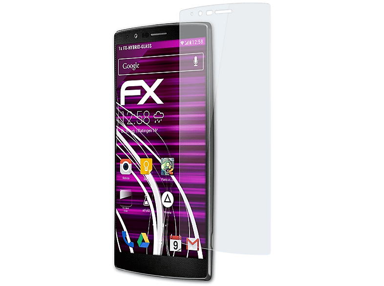 ATFOLIX FX-Hybrid-Glass G4) LG Schutzglas(für