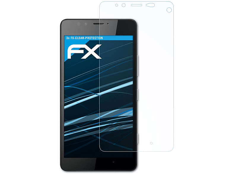 ATFOLIX 3x FX-Clear Displayschutz(für Microsoft Lumia 950) | Displayschutzfolien & Gläser