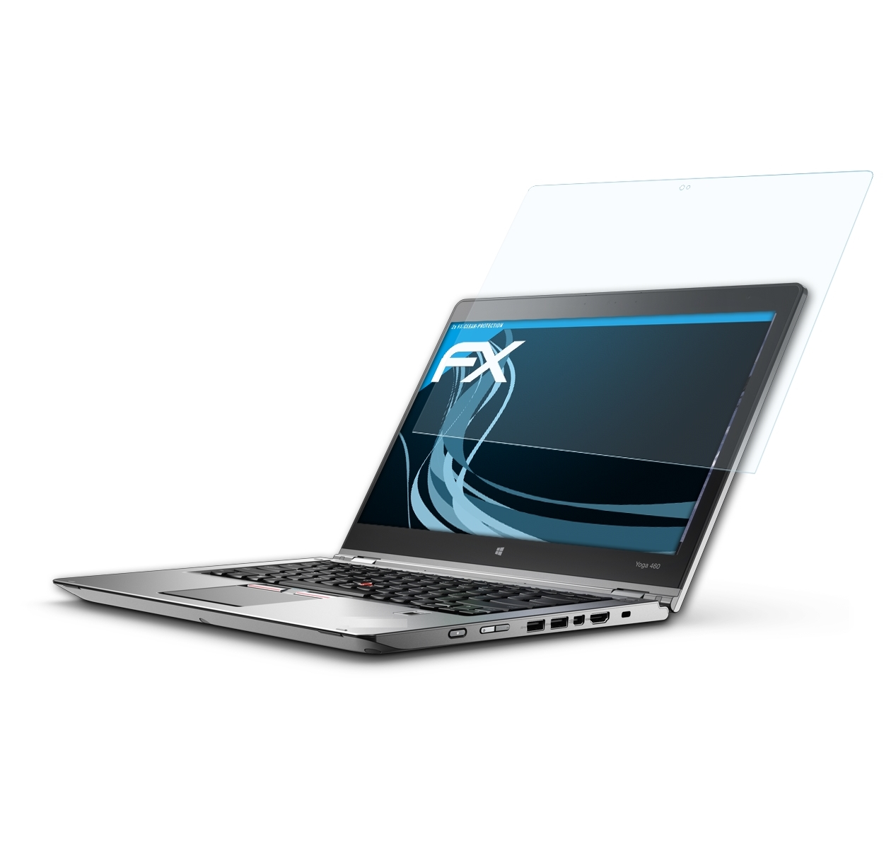 ATFOLIX 2x ThinkPad FX-Clear 460) Yoga Displayschutz(für Lenovo