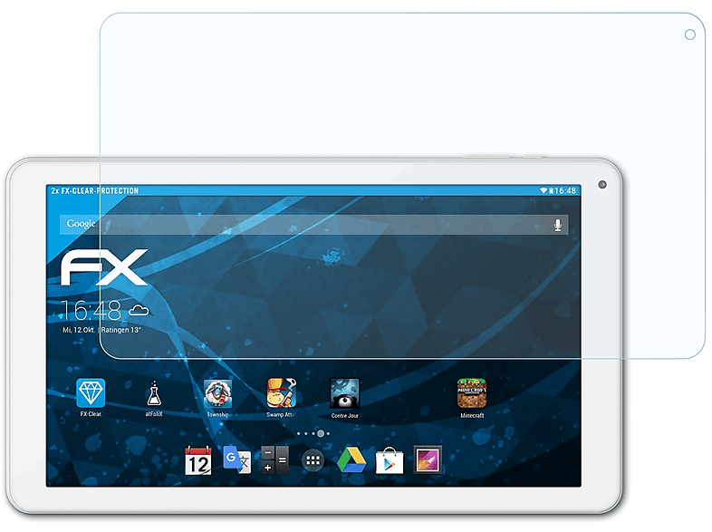 Lite) Archos Xenon 2x 101 Displayschutz(für ATFOLIX FX-Clear