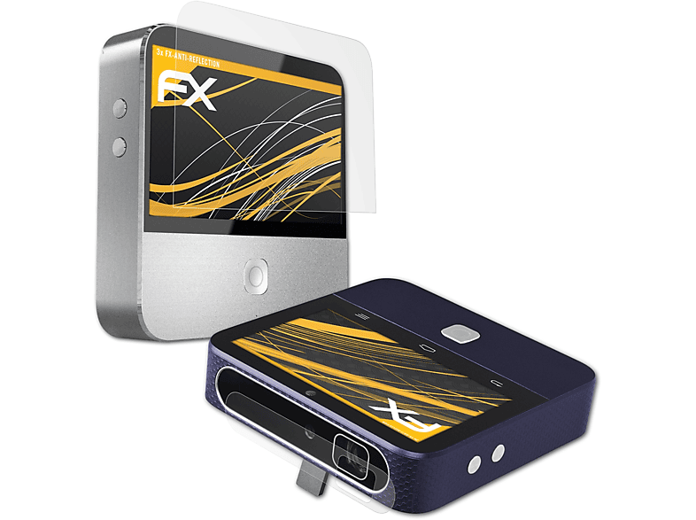 ATFOLIX 3x FX-Antireflex Displayschutz(für ZTE Spro 2)