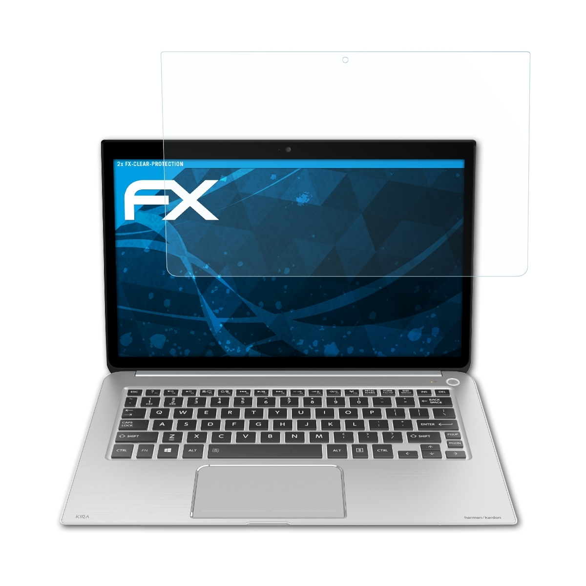 ATFOLIX 2x FX-Clear Toshiba Displayschutz(für KIRA-10Q)