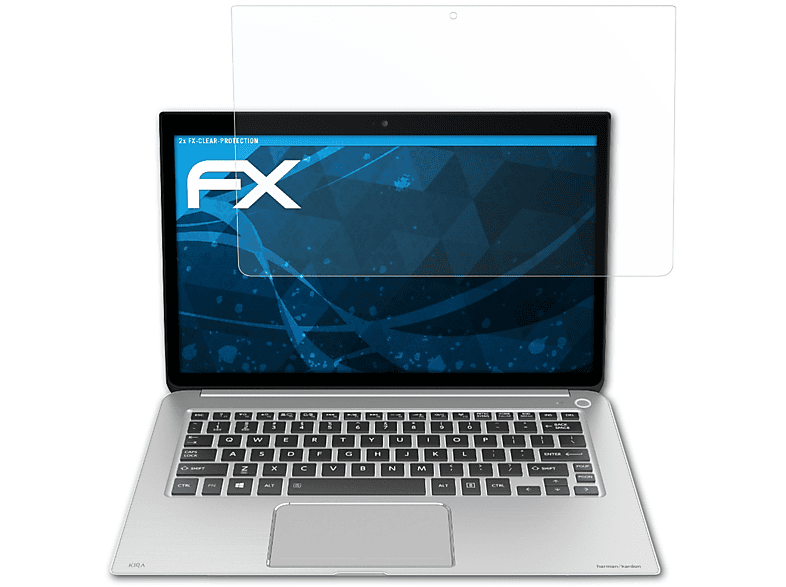 ATFOLIX 2x FX-Clear Displayschutz(für Toshiba KIRA-10Q)