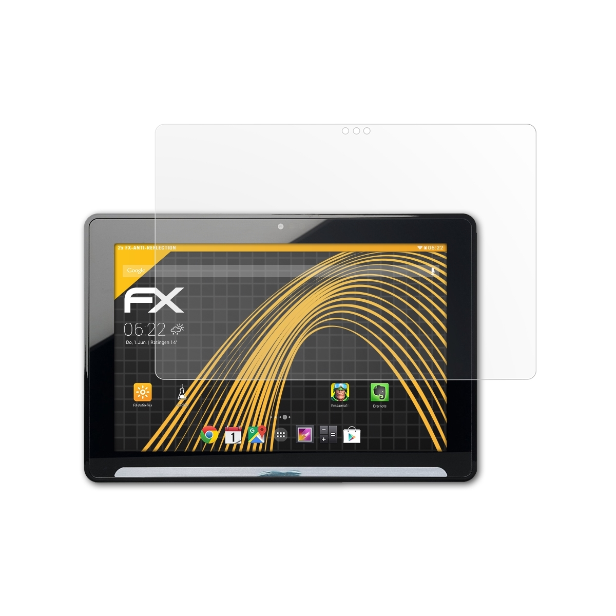 Medion Displayschutz(für P9514 2x LIFETAB FX-Antireflex (MD99000)) ATFOLIX