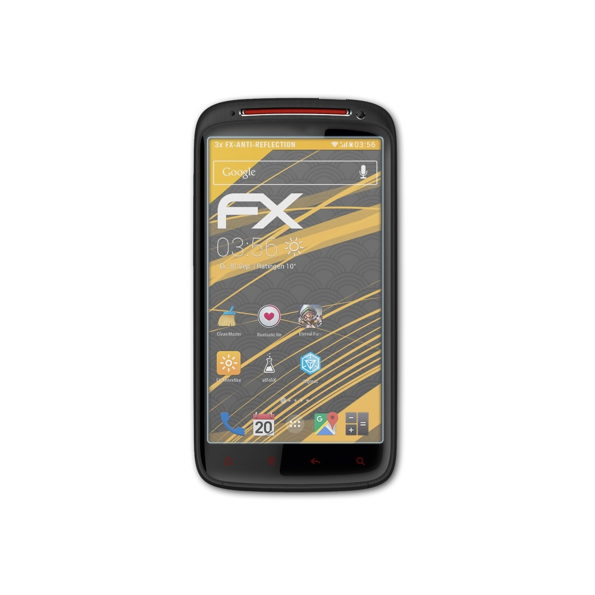 HTC ATFOLIX Sensation Displayschutz(für FX-Antireflex XE) 3x