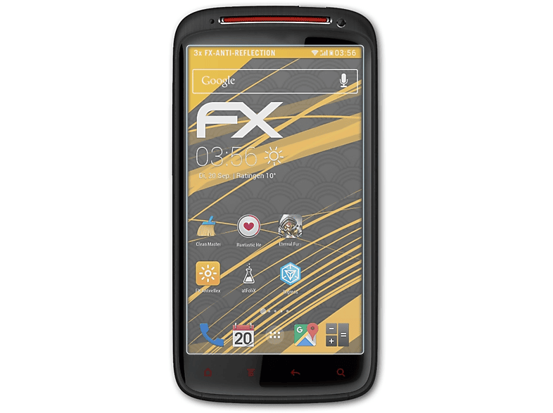 ATFOLIX 3x FX-Antireflex Displayschutz(für HTC Sensation XE) | Displayschutzfolien & Gläser