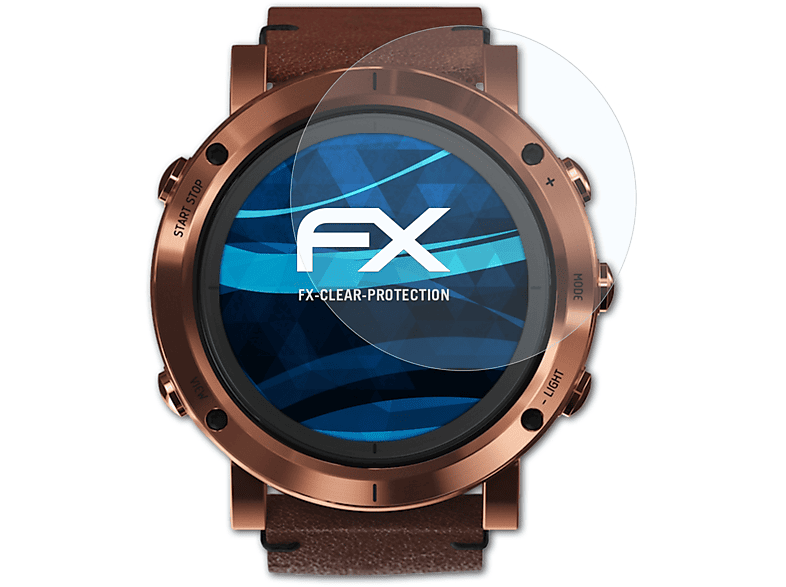 ATFOLIX 3x FX-Clear Displayschutz(für Suunto Essential) | Smartwatch Schutzfolien & Gläser