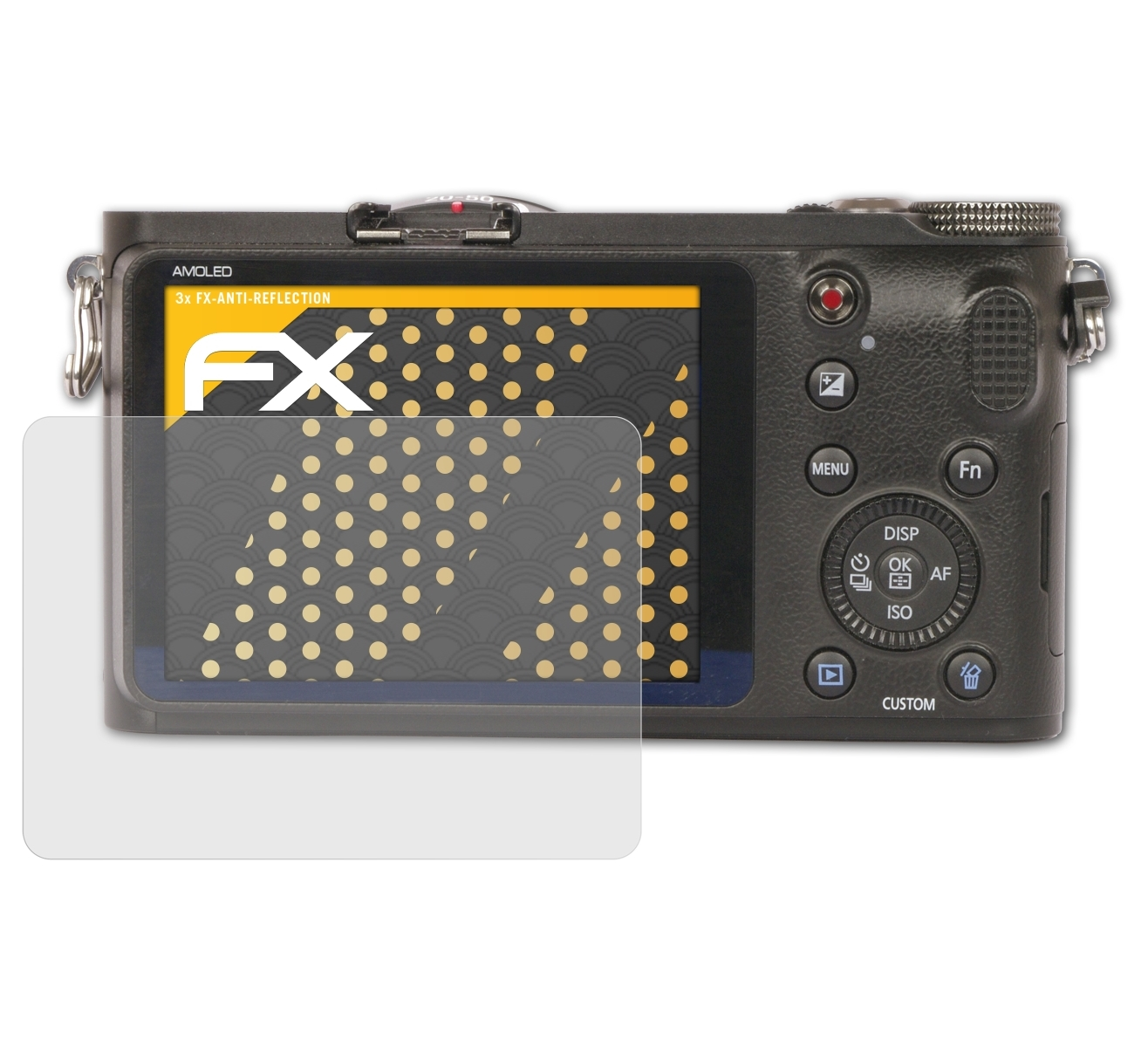 Displayschutz(für Samsung NX200) FX-Antireflex ATFOLIX 3x