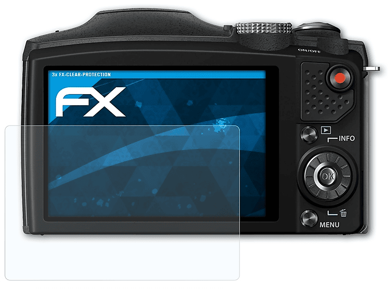 FX-Clear Olympus ATFOLIX Displayschutz(für SZ-31MR) 3x