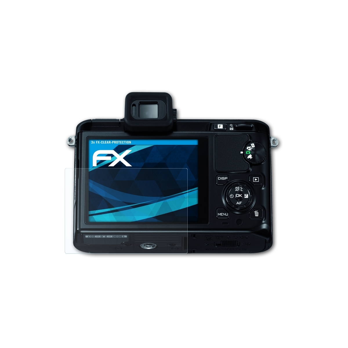 Displayschutz(für 1 FX-Clear 3x V1) ATFOLIX Nikon