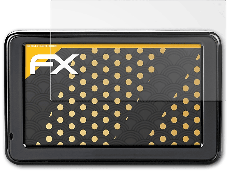 ATFOLIX 3x FX-Antireflex Displayschutz(für Garmin nüvi 2545)
