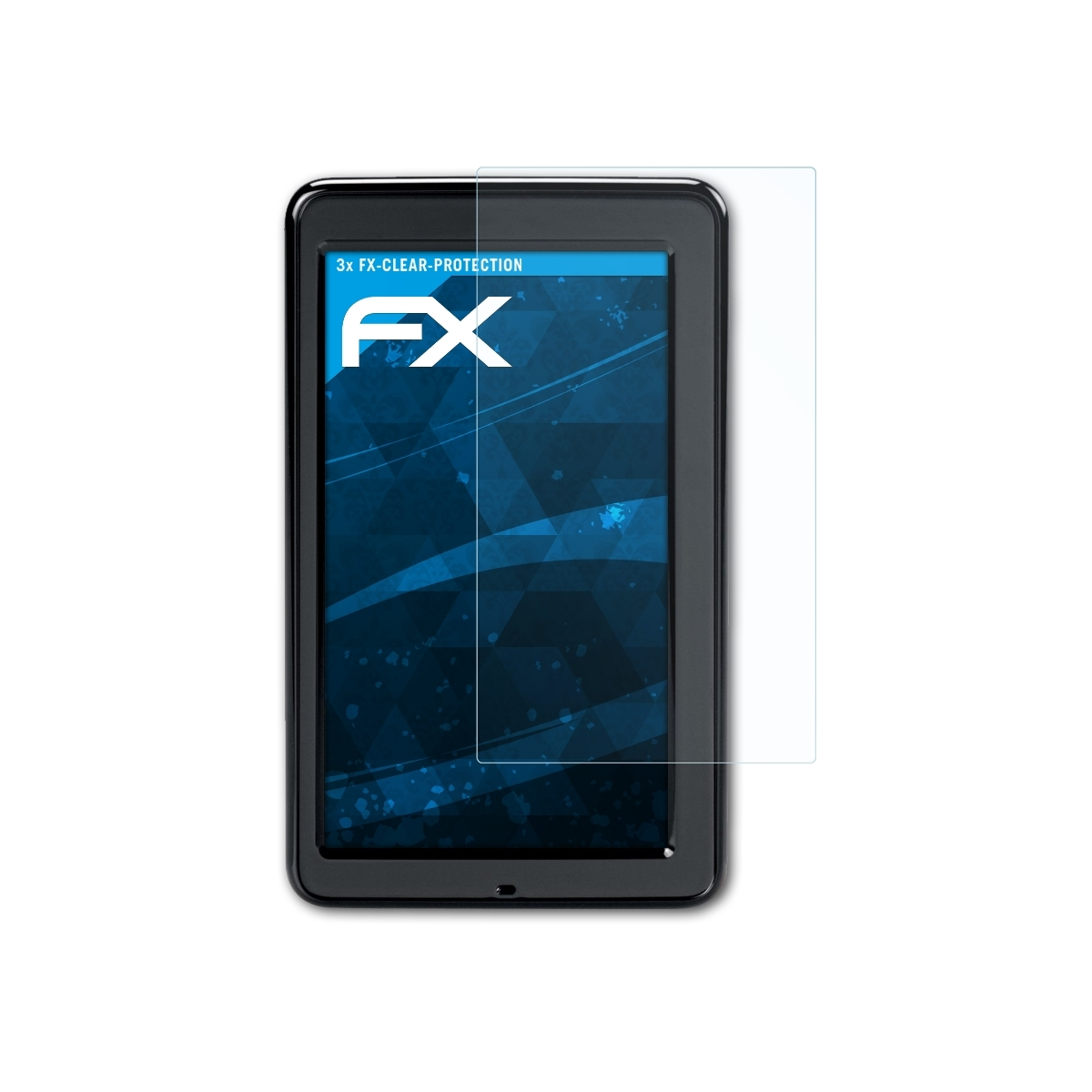 ATFOLIX 3x Garmin nüvi FX-Clear Displayschutz(für 2595)